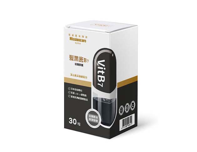 髮黑密B7滋養膠囊